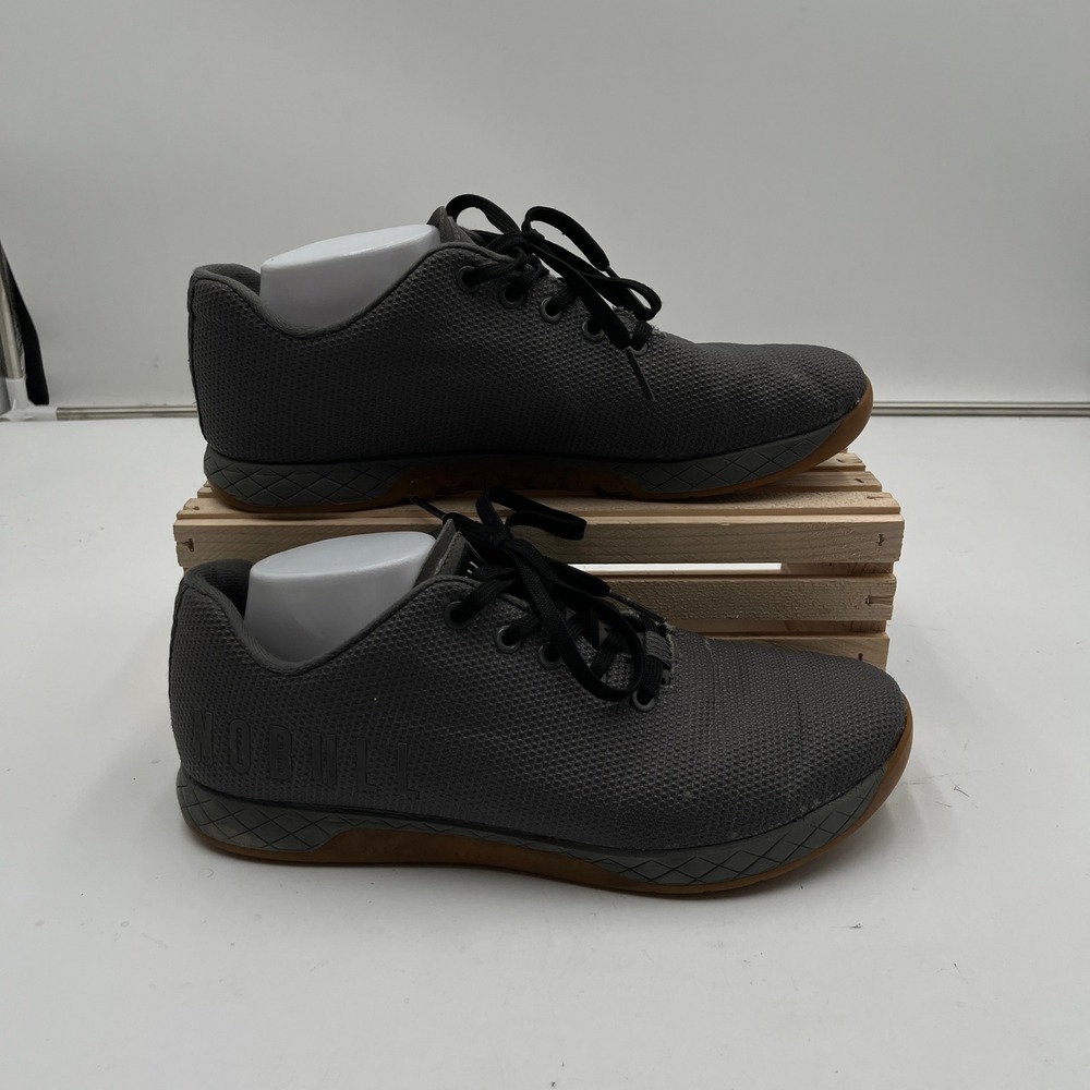 NOBULL Training Shoes Outwork 10.5 SuperFabric Gum Sole Grey Mens
